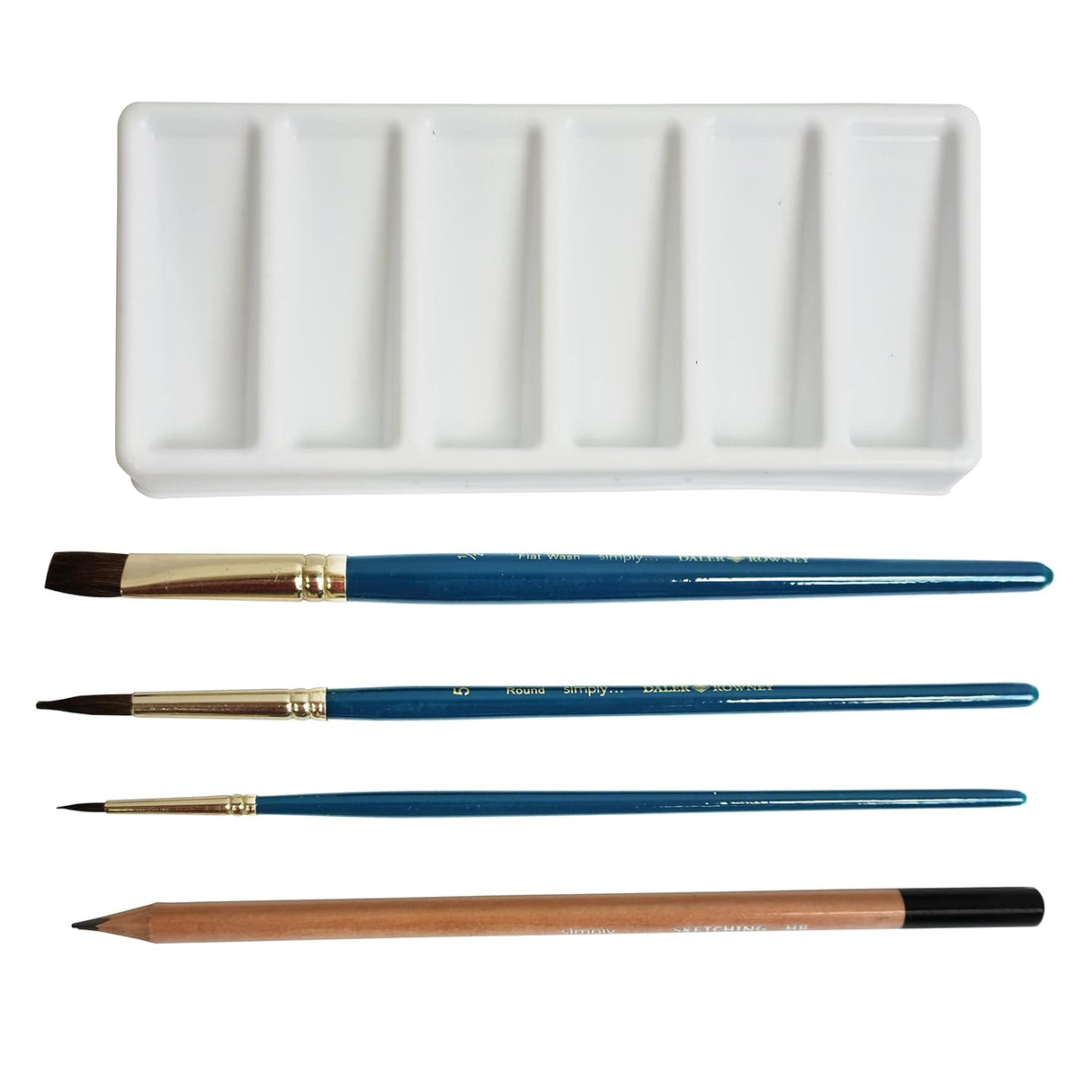 Daler Rowney Simply Watercolour Set – 25 Pcs