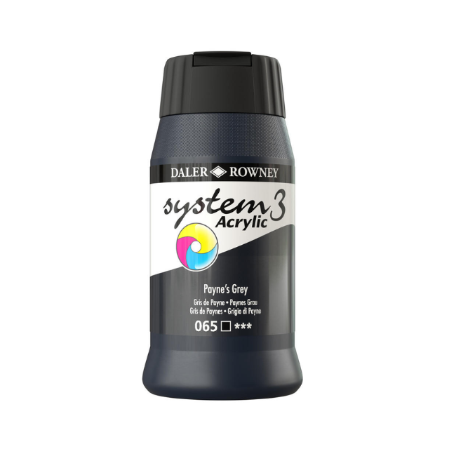 Daler Rowney System3 Acrylic Colours - 500ml