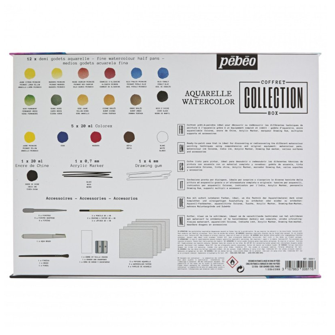 Pebeo Fine Watercolor Collection Box