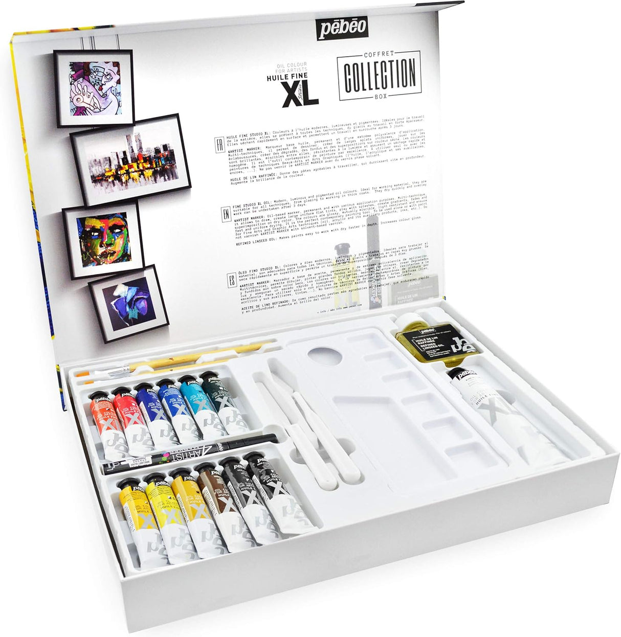 Pebeo Studio Fine XL Oil Collection Box