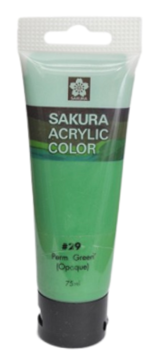 Sakura Acrylic Colors – 75ml Tube