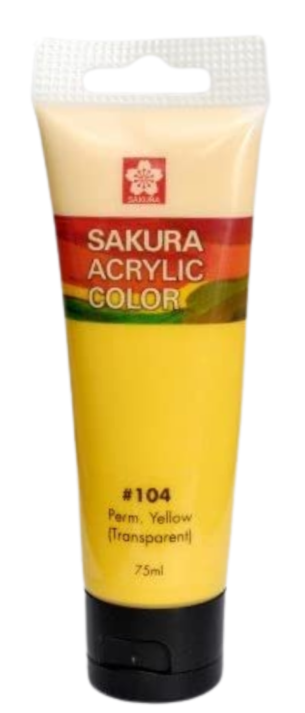 Sakura Acrylic Colors – 75ml Tube