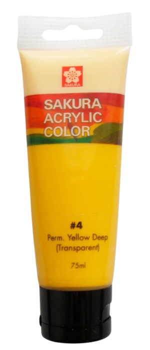 Sakura Acrylic Colors – 75ml Tube