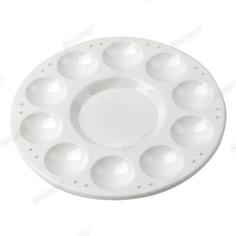 Sinoart Plastic Round Palette Dia.17cm ,10 Wells