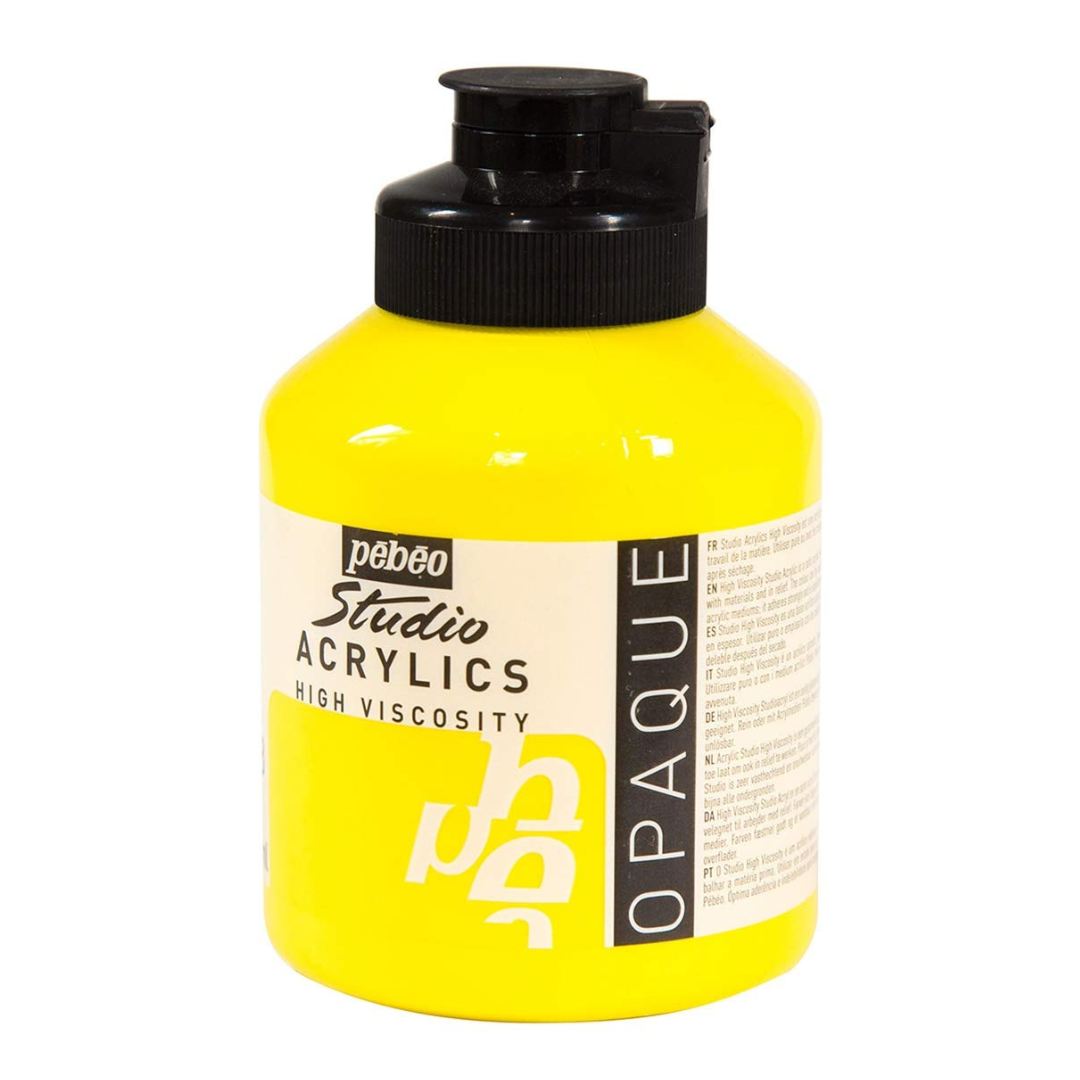 Pebeo Studio Acrylic High Viscosity Paint - 500ml