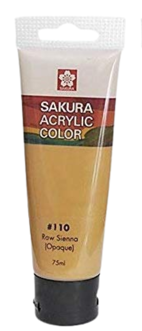 Sakura Acrylic Colors – 75ml Tube