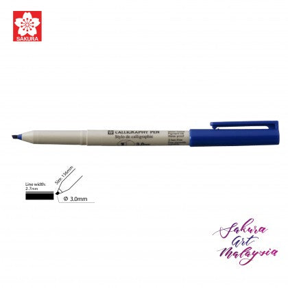 Sakura Calligraphy Pen - Royal Blue