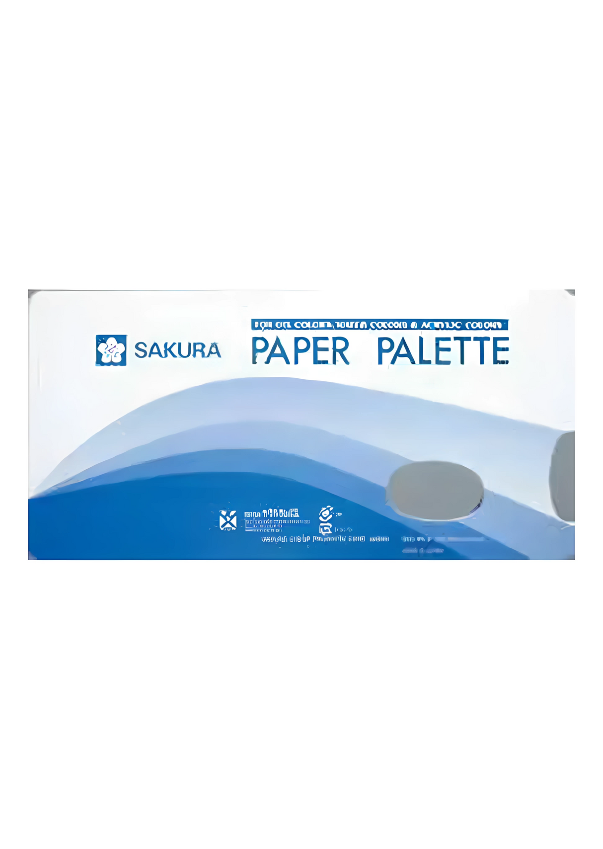 Sakura Paper Palette – Small & Medium, 25 Sheets per Pad