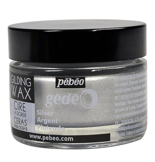 Pebeo Gilding Wax Silver 30ml