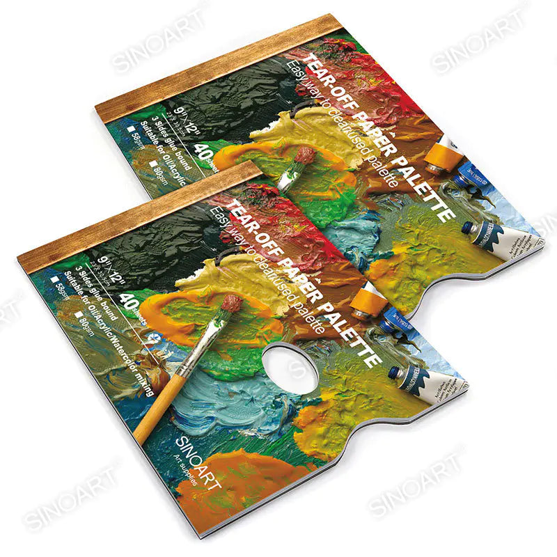 Sinoart Tear-Off Paper Palette 9x12" with 40 sheets