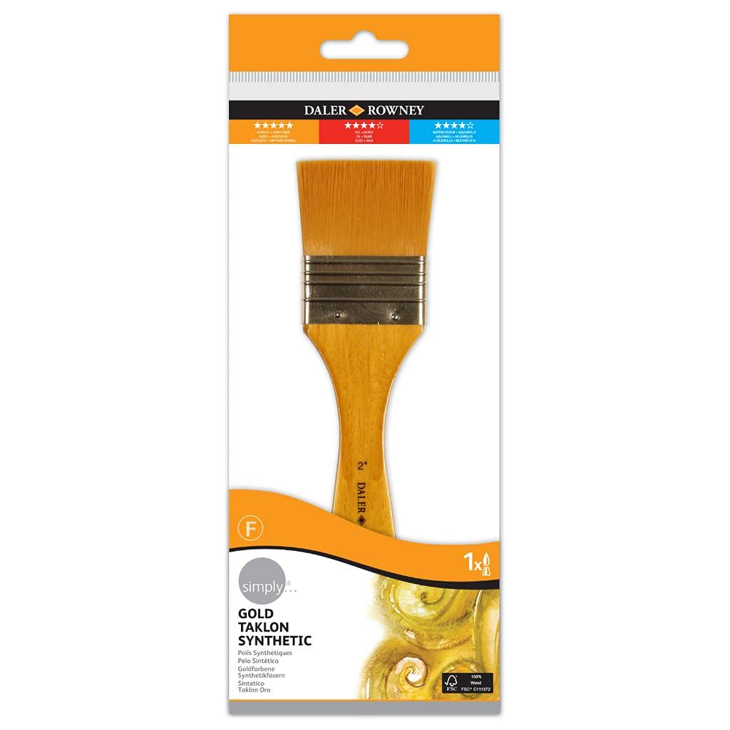 Daler Rowney Simply Gold Taklon Skyflow Brush