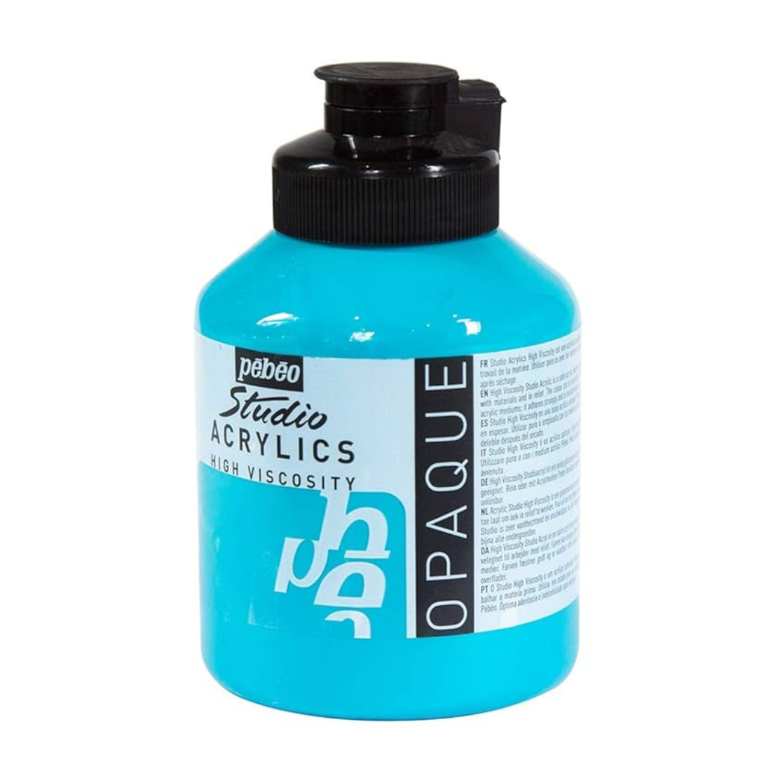 Pebeo Studio Acrylic High Viscosity Paint - 500ml