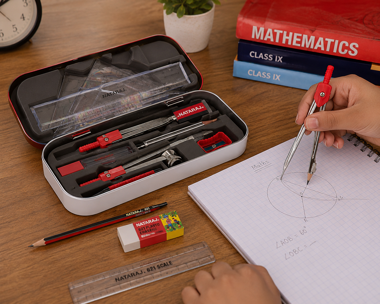 Nataraj Ultimax Mathematical Instrument Set