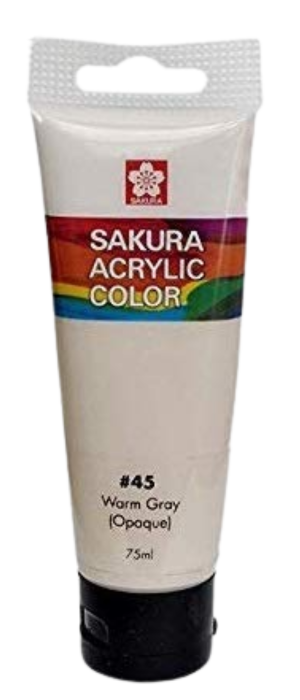 Sakura Acrylic Colors – 75ml Tube
