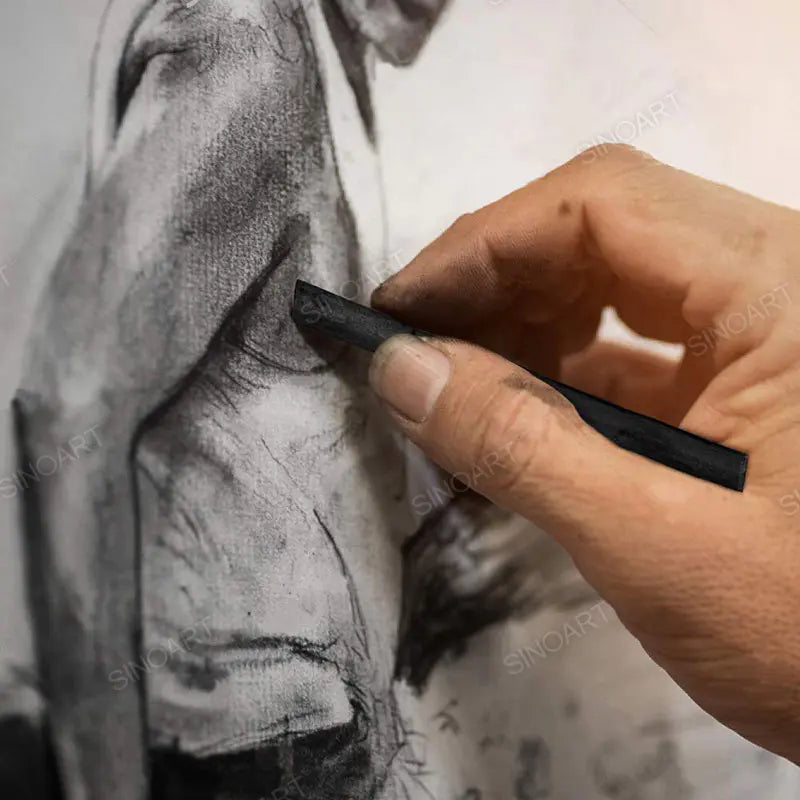 Sinoart Willow Charcoal Sticks 25 Pcs/box - 135mm x4-5mm