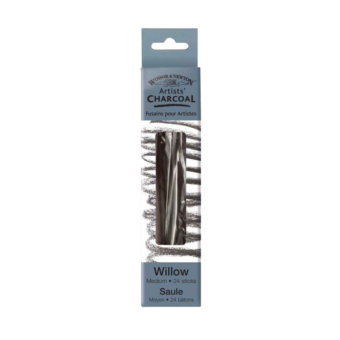Winsor & Newton Willow Charcoal Medium 24 Set
