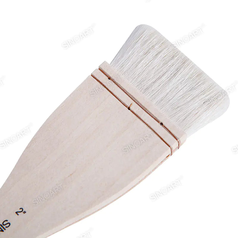 Sinoart Wool Hake Brush - Goat 1"