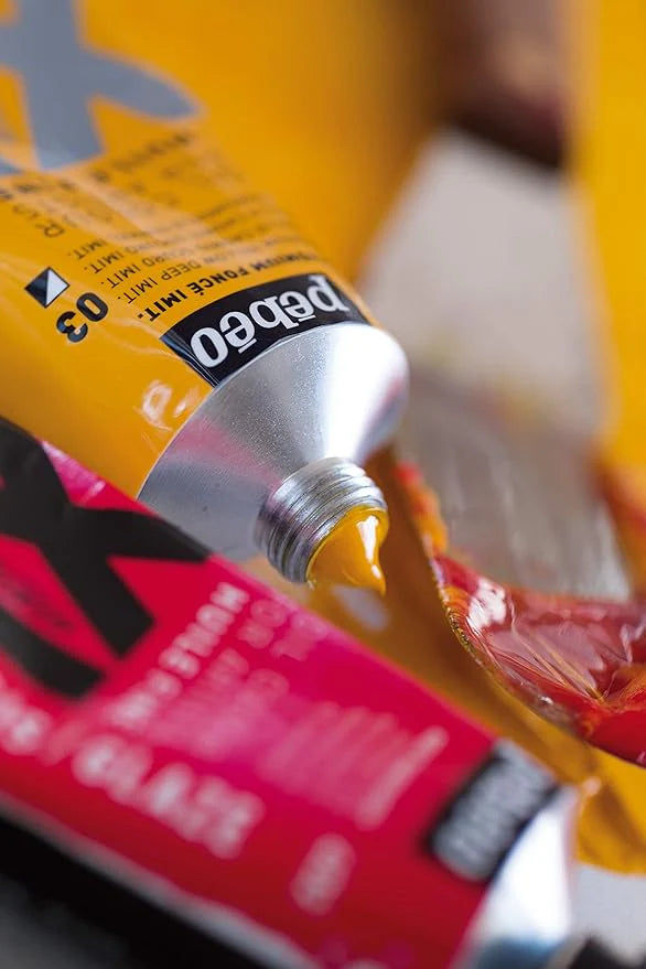 Pebeo Studio XL Fine Oil Paint Set – 20ml Tubes with Free Brush