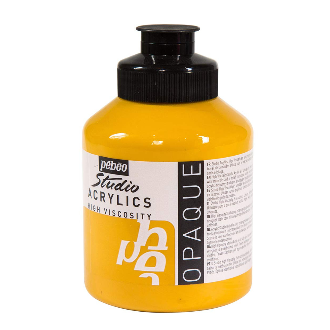 Pebeo Studio Acrylic High Viscosity Paint - 500ml