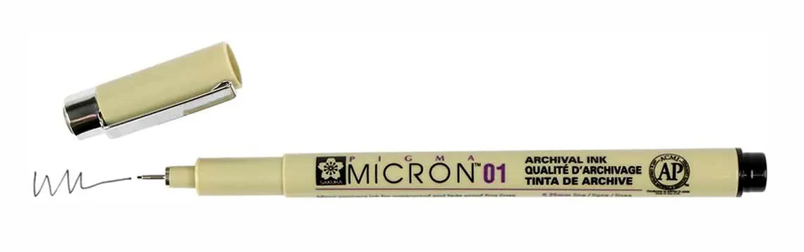 Sakura Pigma Micron Pen 01 – Black
