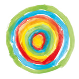 Primo Watercolour Tablets Set – 12 Colors (7 Metallic + 5 Fluorescent) | 30mm Diameter | With Brush & Mixing Palette
