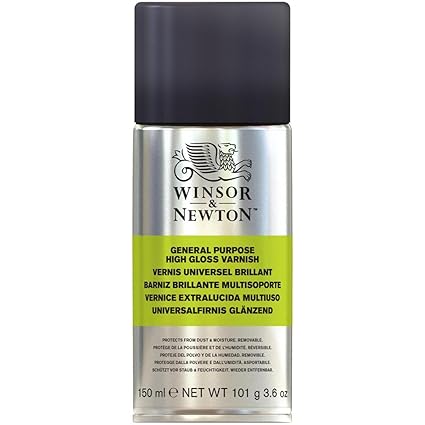 Winsor & Newton All Purpose High Gloss Varnish Spray 150ml