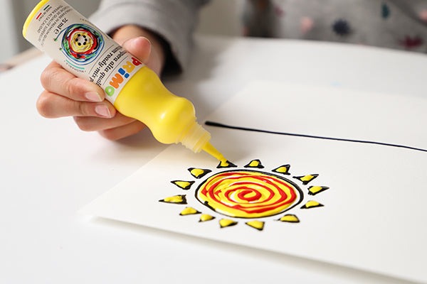 Primo Ready-Mix Poster Paint Set – 6 Colors x 75ml | Bright & Smooth | Art & Craft Paint