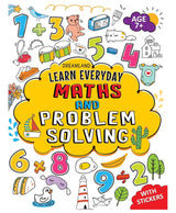 DREAMLAND - Maths Problem Solving Activity Book Age 7+ with Stickers - Learn Everyday Series For Children