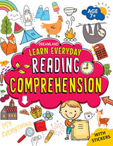 DREAMLAND - Reading Comprehension Activity Book Age 7+ with Stickers - Learn Everyday Series For Children