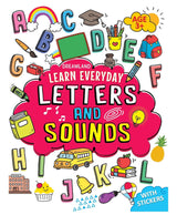 DREAMLAND - Letters and Sounds Activity Book for Children Age 3+ with Stickers - Early Learning Learn Everyday Series For Kids