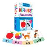 DREAMLAND Flash Cards Alphabet - 30 Double Sided Wipe clean Flash Cards
