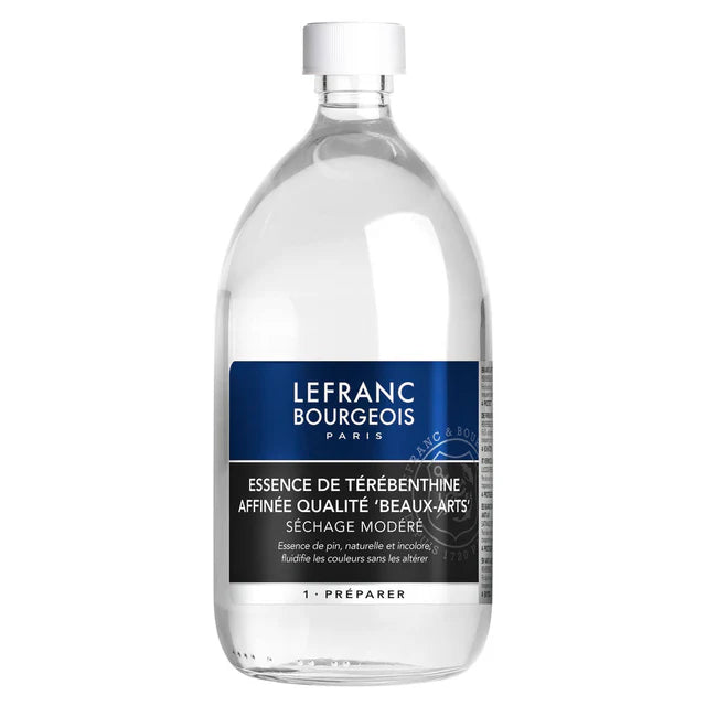 Lefranc Bourgeois Rectified Turpentine ‘Fine Arts’ Quality