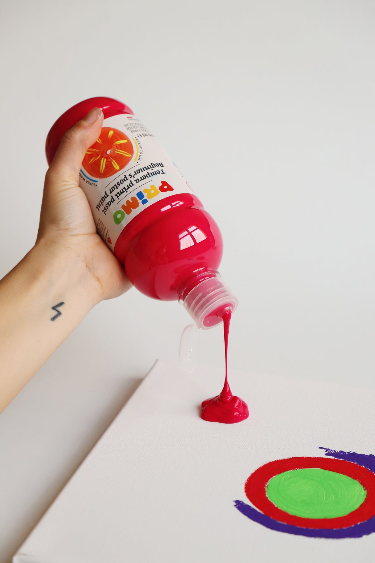 Primo Ready-Mix Poster Paint with Flow Control Cap - 500ml