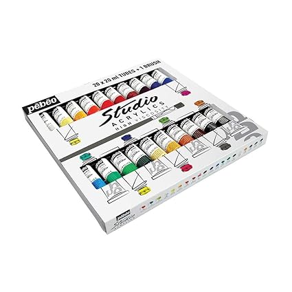 Pebeo Studio Acrylic High Viscosity Pack 20T 20ml