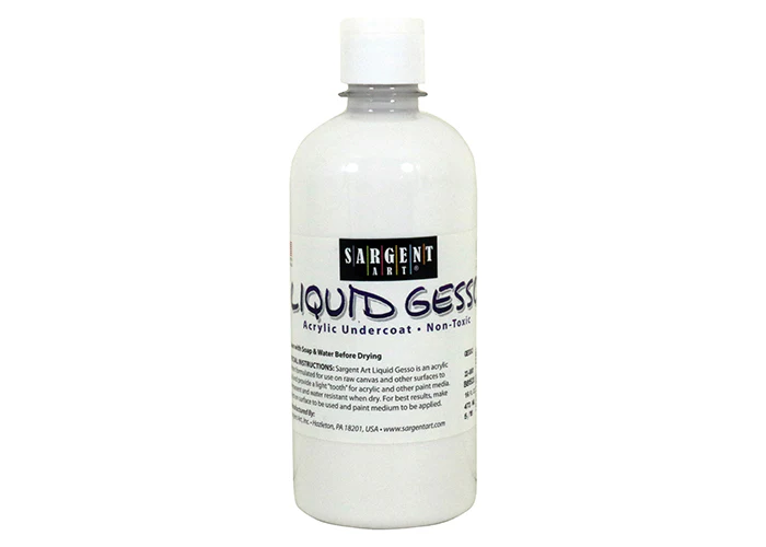 SARGENT ART 16 OZ. GESSO-WHITE