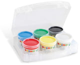 Primo Finger Paint Pots 100g Multipurpose Box – 6 Colors