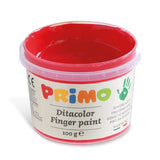 Primo Finger Paint Pots 100g Multipurpose Box – 6 Colors