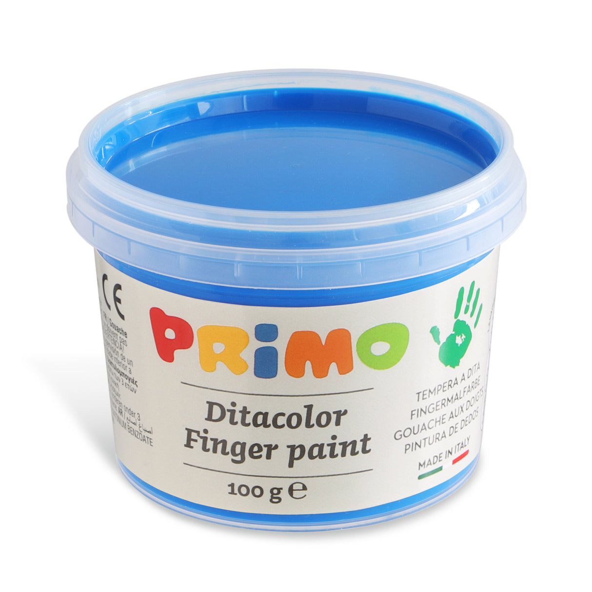 Primo Finger Paint Pots 100g Multipurpose Box – 6 Colors