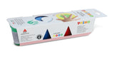 Primo Finger Paint Set – 4 Pots x 40ml | Bright Colours | Plastic Strip Pack with Carton Sleeve