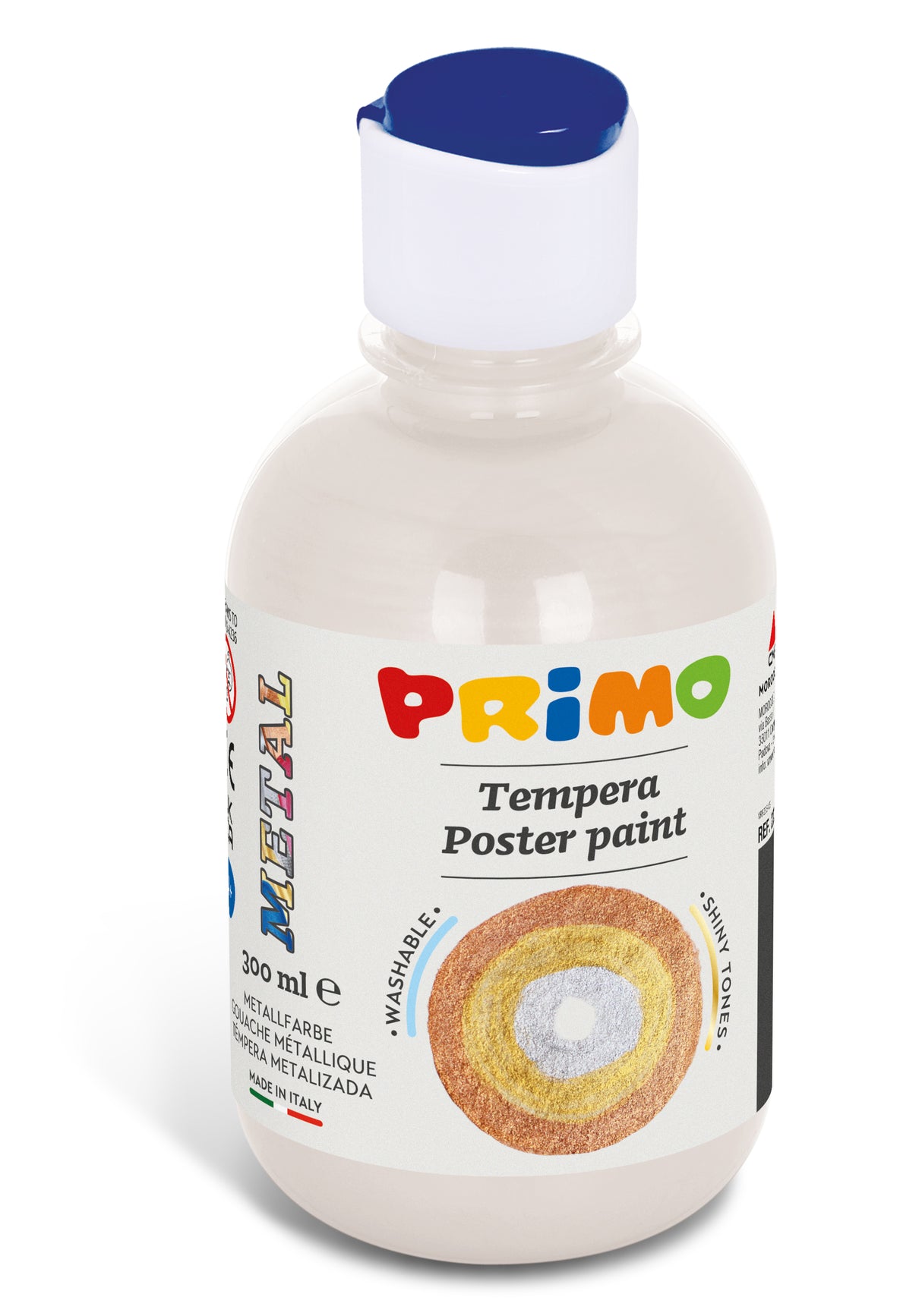 Primo Ready-Mix Metallic Poster Paint Bottle - 300ml
