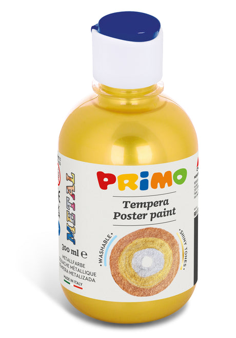 Primo Ready-Mix Metallic Poster Paint Bottle - 300ml
