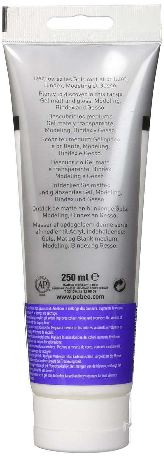 Pebeo Studio Acrylic 3T 250ml Gloss Gel
