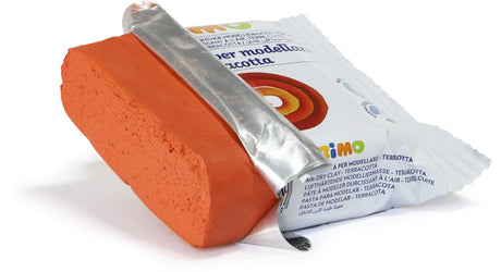 Primo Terracotta Modelling Clay – 250g | Air Dry Clay | Ready-to-Use | Natural Finish