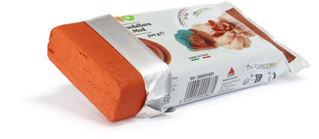 Primo Terracotta Modelling Clay – 500g, Air Dry Clay, Ready-to-Use, Natural Terracotta Finish