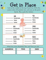 DREAMLAND - Maths Problem Solving Activity Book Age 7+ with Stickers - Learn Everyday Series For Children