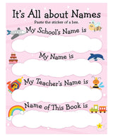 DREAMLAND - Learn to Write Activity Book for Children Age 4+ with Stickers - Learn Everyday Series for Kids