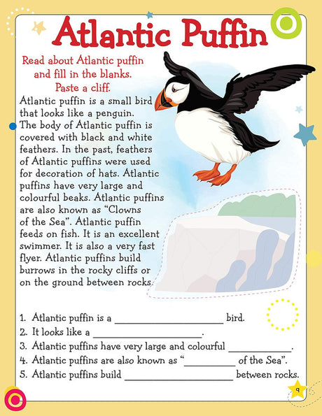 DREAMLAND - Reading Comprehension Activity Book Age 7+ with Stickers - Learn Everyday Series For Children