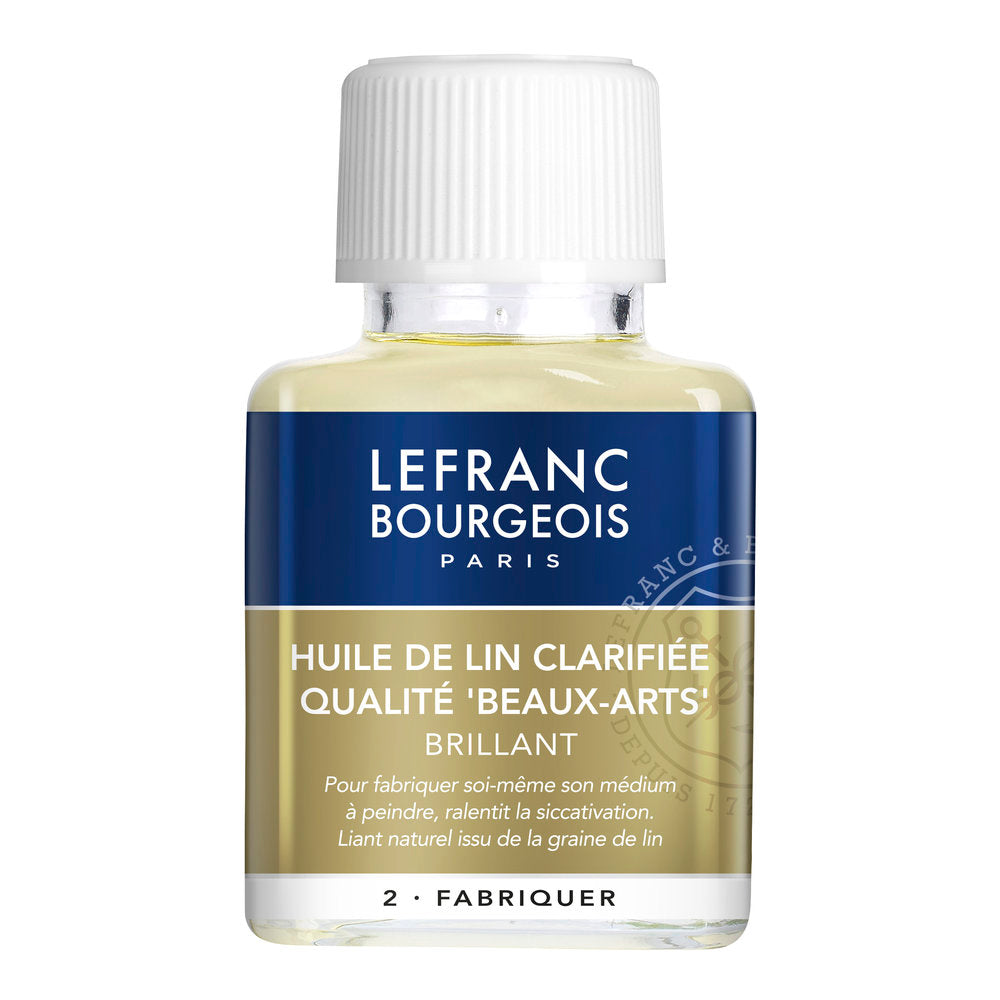 Colart-Lefranc Bourgeois Clarified Linseed Oil-75 ml