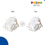 Primo White Modelling Clay – 500g Pack, Air-Dry, Ready to Use
