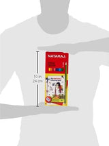 Nataraj 12 Colour Pencil Set with Multicolor Colouring Book & Sharpener